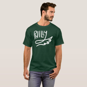 Camiseta Orgulho Philly Águia de Futebol Esportes Filadélfi