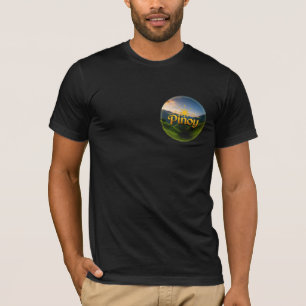 Camiseta Orgulho Pinoy: Terra de Ouro e Verde