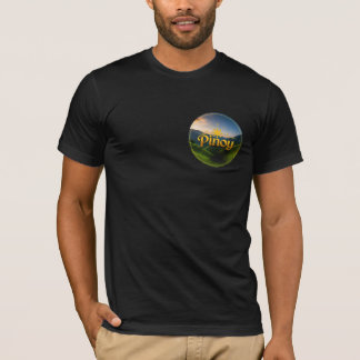 Camiseta Orgulho Pinoy: Terra de Ouro e Verde