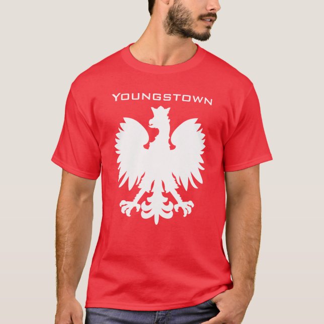 Camiseta Orgulho Polonês de Youngstown (Frente)