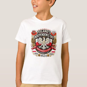 Camiseta Orgulho Polonês: Dia da Independência 2024