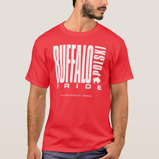 CAMISETA ORGULHO POLONÊS DO BÚFALO (Frente)