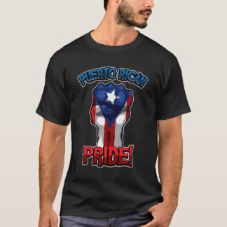 Camiseta Orgulho Porto-Riquenho Levantou Pé Para Porto Rico