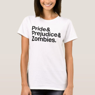 Camiseta Orgulho & Predjudice & zombis 2