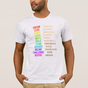 Camiseta Orgulho Preto Citação do Orgulho Negro Orgulho do