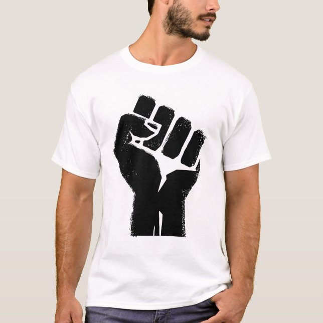 Camiseta Orgulho Preto Resistência (Frente)