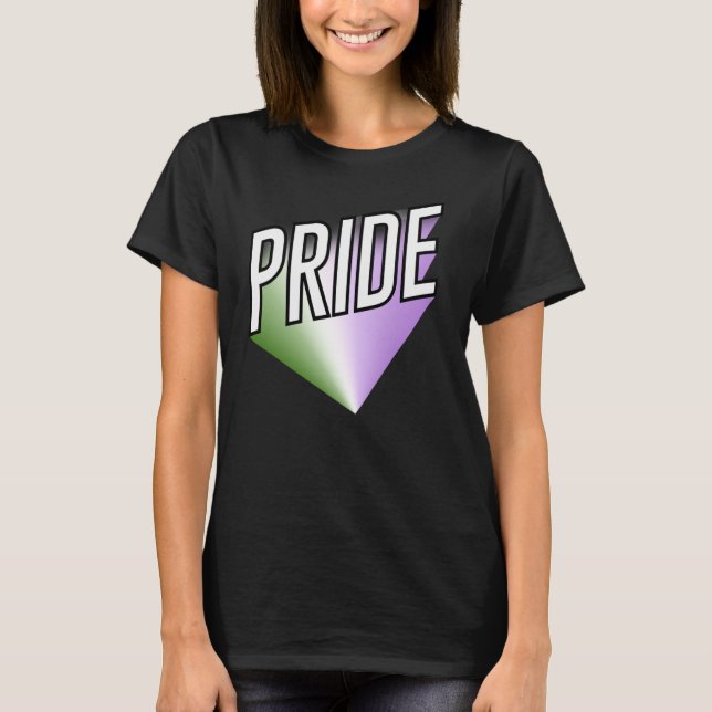 Camiseta Orgulho Queer / Gênero Queer (Frente)
