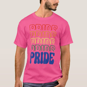 Camiseta Orgulho Rainbow Seja Sua Lésbica Gay Bi Transgende