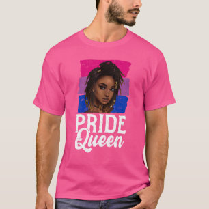 Camiseta Orgulho Rainha Bissexual Bandeira Bissexualidade A