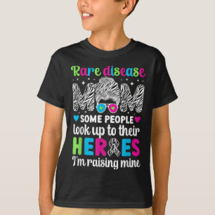 Camiseta Orgulho Raras Protesto Guerreiro da Doença Mãe Rar