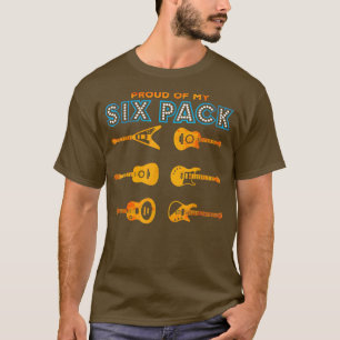 Camiseta Orgulho-Se Do Meu Jogador De Violão Engraçado, Si