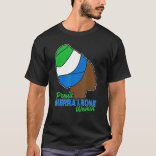 Camiseta Orgulho Serra Leoa Mulheres Serra Leoa 1