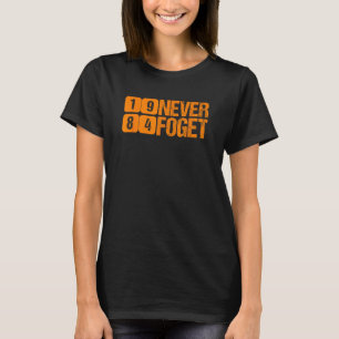 Camiseta Orgulho Sikh Nunca Esquece Singh Punjabi 1984
