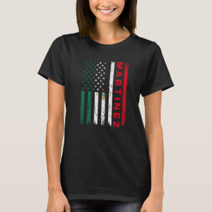 Camiseta Orgulho Sobrenome Família Martinez Americano Mexic