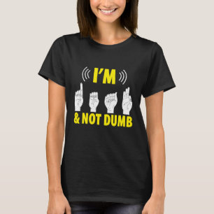 Camiseta Orgulho Surdo ASL Gesto de Mão