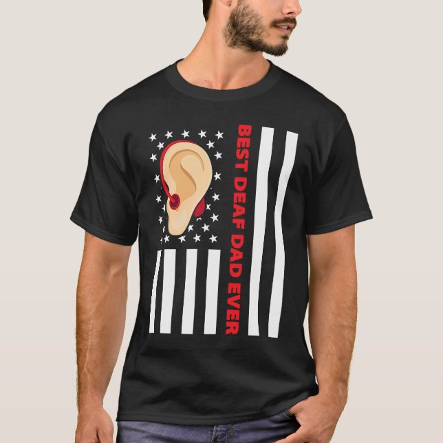 Camiseta Orgulho Surdo ASL Gesto de Mão (Frente)