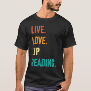 Camiseta Orgulho Surdo Língua de Sinais ASL Viva Amor Leitu