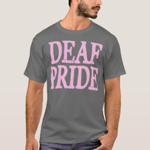 Camiseta Orgulho Surdo Rosa