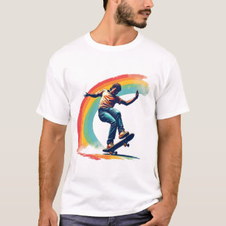 Camiseta Orgulho T-Shirt - Arco-Íris