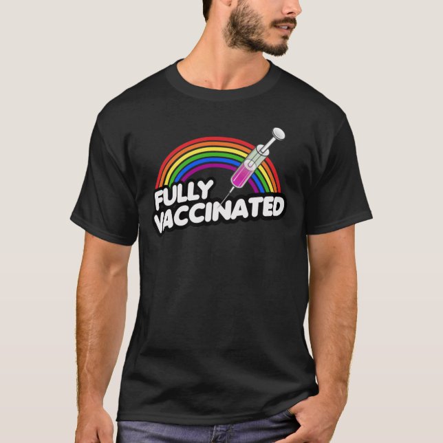 Camiseta Orgulho Totalmente Vacinado (Frente)