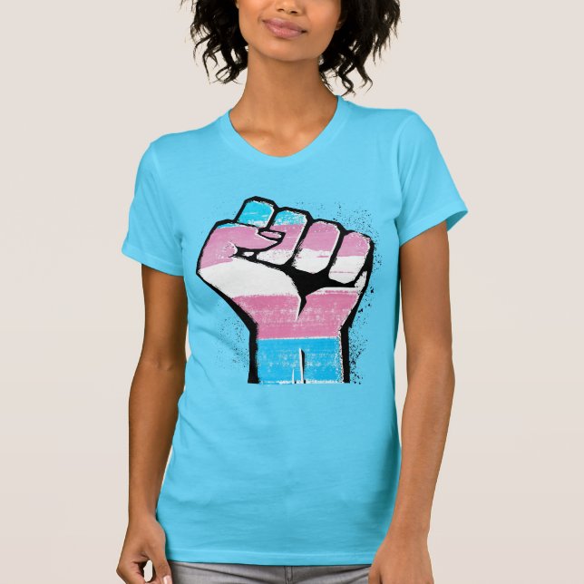 Camiseta Orgulho Trans Resistência (Frente)