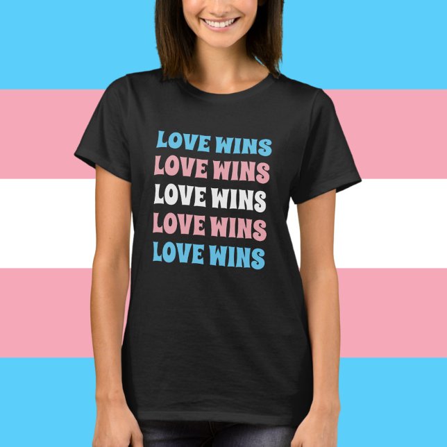 Camiseta Orgulho Transgênero LGBTQ Texto Personalizado Repe (Criador carregado)