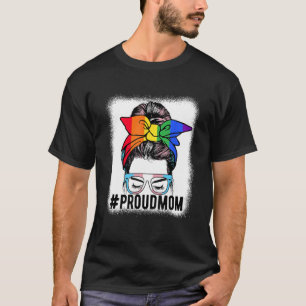 Camiseta Orgulho Transgênero Mãe Bandeira do Orgulho Transs