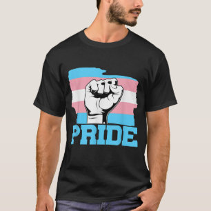 Camiseta Orgulho Transgênero - Primo LGBTQ Mês Trans Fla