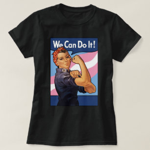 Camiseta Orgulho Transgênero Rosie