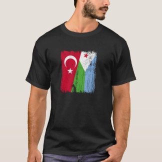 Camiseta Orgulho Turco do Jibutiano do Djibuti