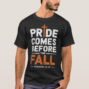 Camiseta Orgulho Vem Antes da Queda