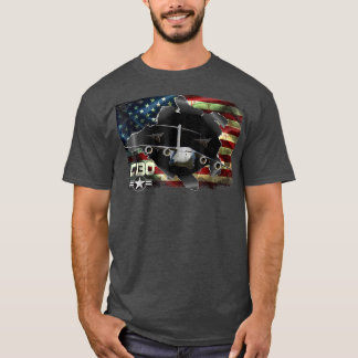 Camiseta Orgulho Veterano Militar C130 Hércules EUA