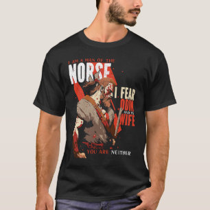 Camiseta Orgulho Viking Eu sou um Homem dos Nórdicos Eu Tem