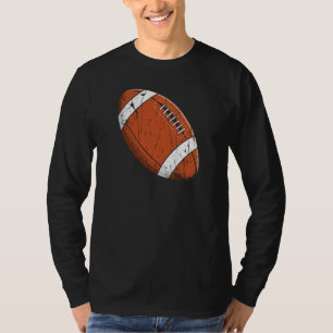 Camiseta Orgulho Vintage Treinador de Jogador de Bola de Ru