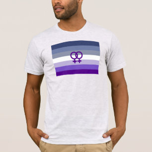 Camiseta Orgulho WLW de amor lésbico