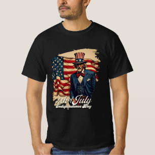 Camiseta Orgulhosa Alma de 4 de julho