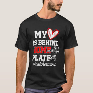 Camiseta Orgulhosa Apanhadora de Beisebol Mimi de Um Apanha