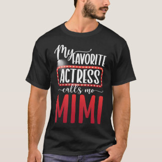 Camiseta Orgulhosa Atriz de Teatro Mimi Teatro Mimi Teatro