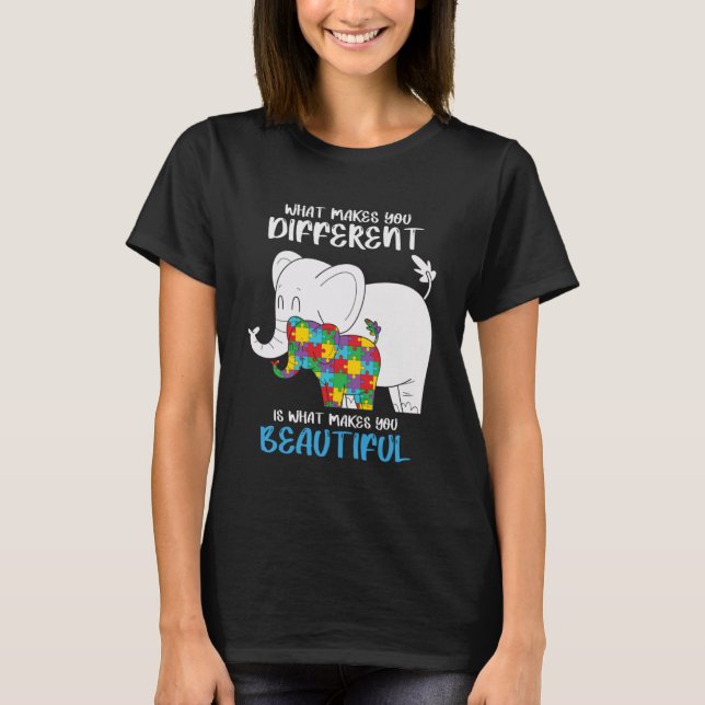 Camiseta Orgulhosa Autismo Mãe Mãe Autista Criança Sensibil (Frente)