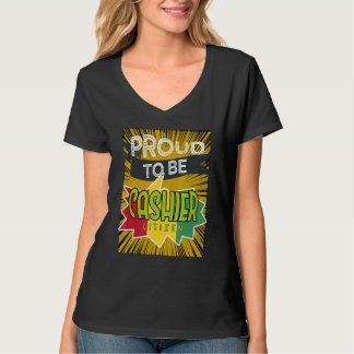 Camiseta Orgulhosa caixa cidadã Profissão de trabalho profi