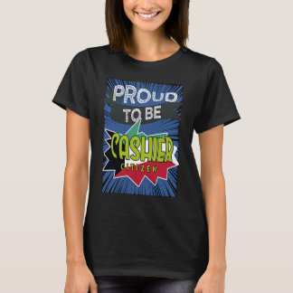 Camiseta Orgulhosa caixa cidadã Profissão de trabalho profi