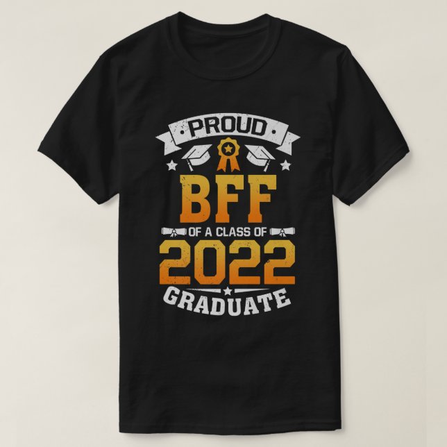 Camiseta Orgulhosa Classe BFF De Matchi De Graduação Do For (Frente do Design)