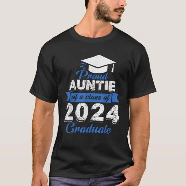 Camiseta Orgulhosa Classe de Formando 2024 (Frente)