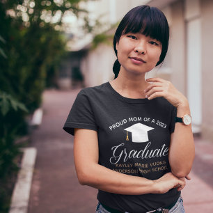 Camiseta Orgulhosa Classe de Graduação da Mãe de 2022 No