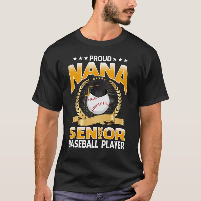 Camiseta Orgulhosa Classe De Mais velho De Nana De 2024 Bas (Frente)