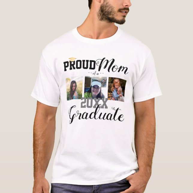 Camiseta Orgulhosa Classe Mãe de Camisa-T de Boné de 2025 (Frente)