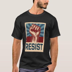 Camiseta Orgulhosa Democracia Americana - Prevenir Fascismo