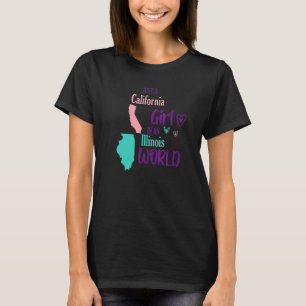 Camiseta Orgulhosa Design Apenas uma garota californiana em