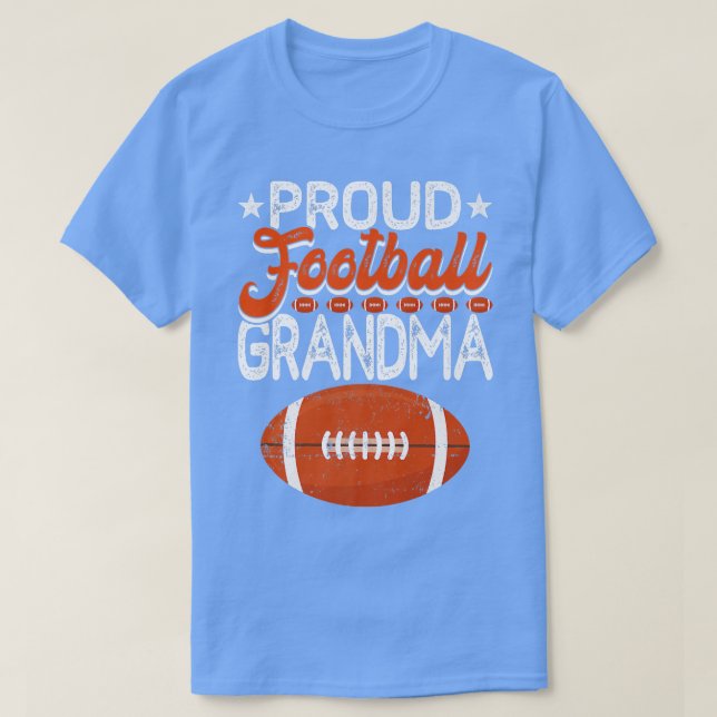 Camiseta Orgulhosa Dia de as mães de futebol Mãe desportivo (Frente do Design)