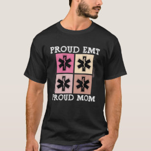 Camiseta Orgulhosa EMT Orgulhosa Mãe Ambulante Paramédica M